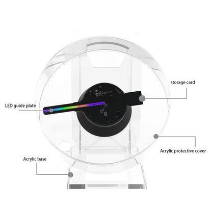 Hologram Fan Projector