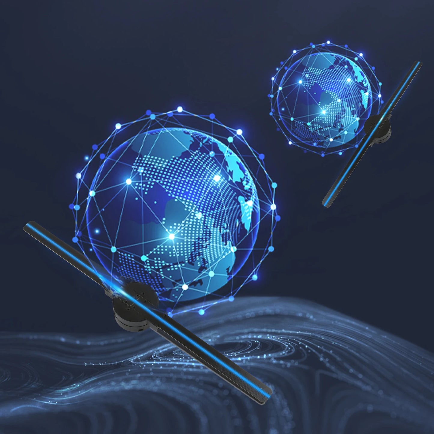 Hologram Fan Projector