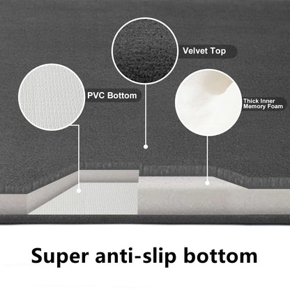 Super absorbent floor mat.