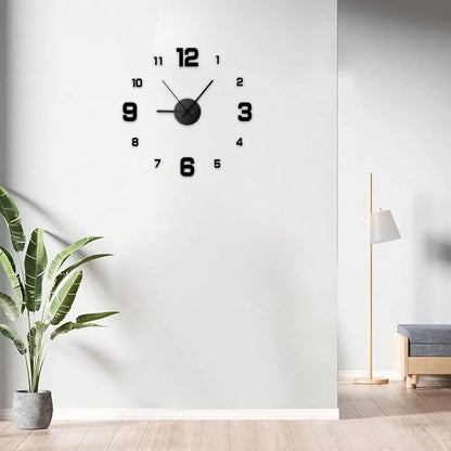 Mounted wall clock