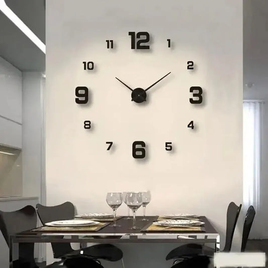 Mounted wall clock