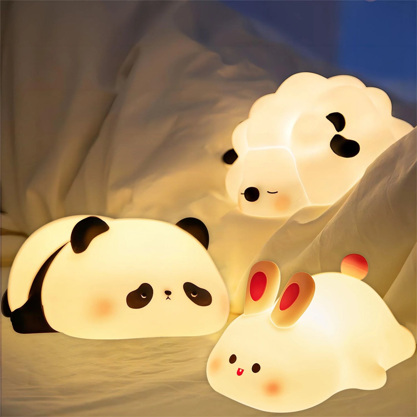 Cute Silicone Lamp