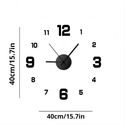 Mounted wall clock