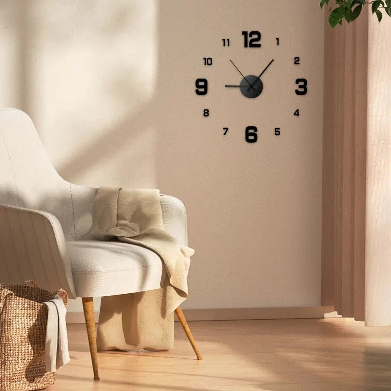 Mounted wall clock