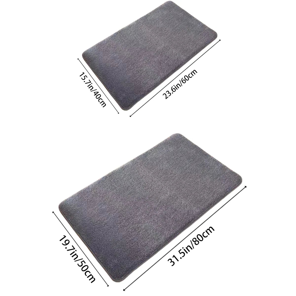 Super absorbent floor mat.