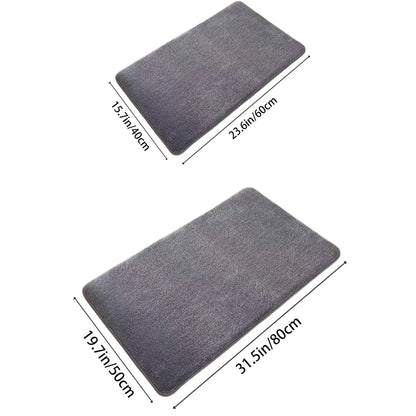 Super absorbent floor mat.