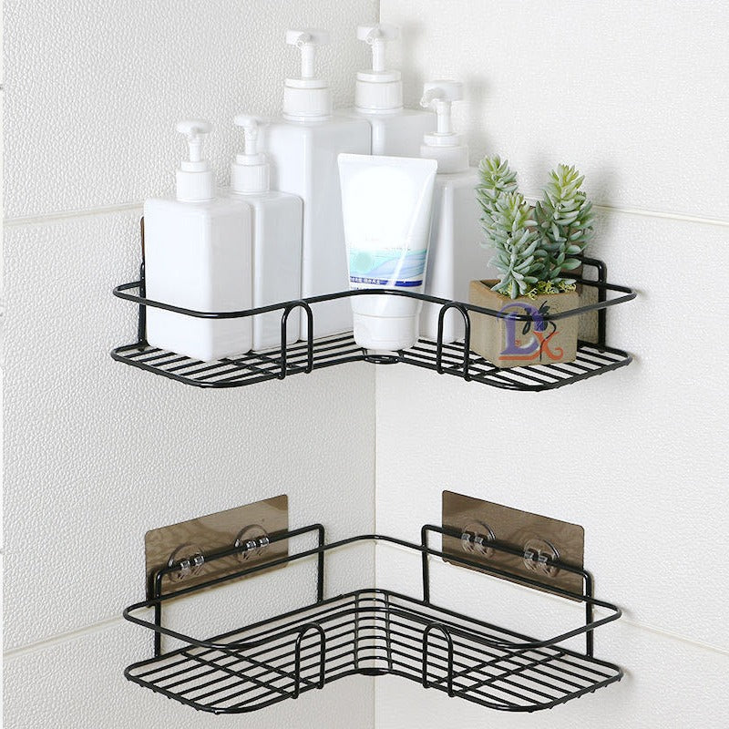 Corner Frame Iron Shower Caddy Storage Rack for Bathroom Accessories