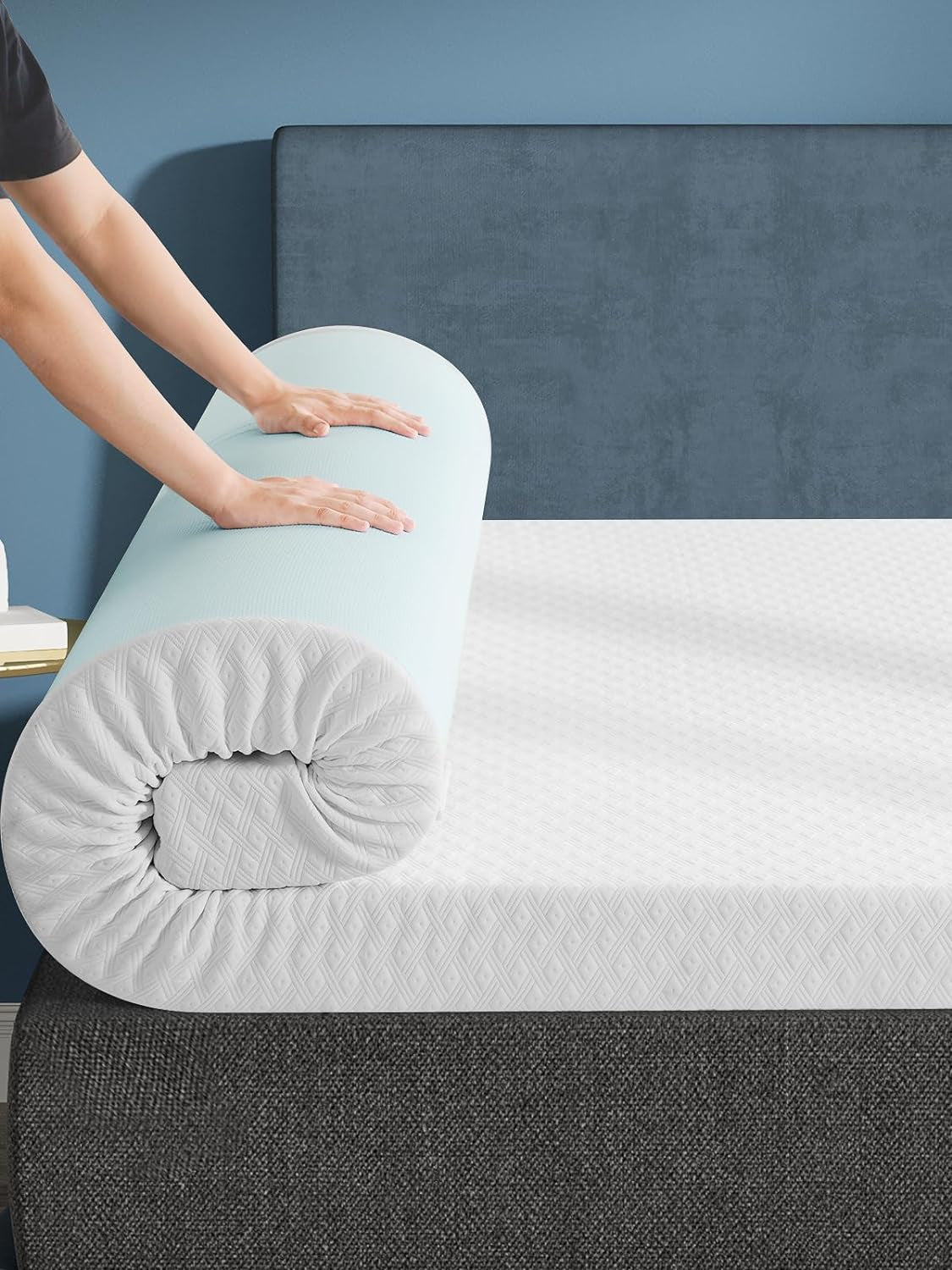 Memory Foam Mattress Topper Queen Size Mattress (60X80 Inch)