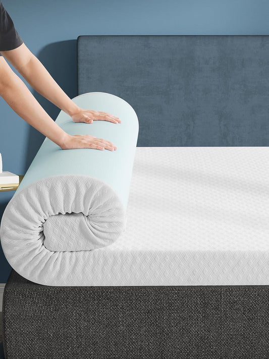 Memory Foam Mattress Topper Queen Size Mattress (60X80 Inch)