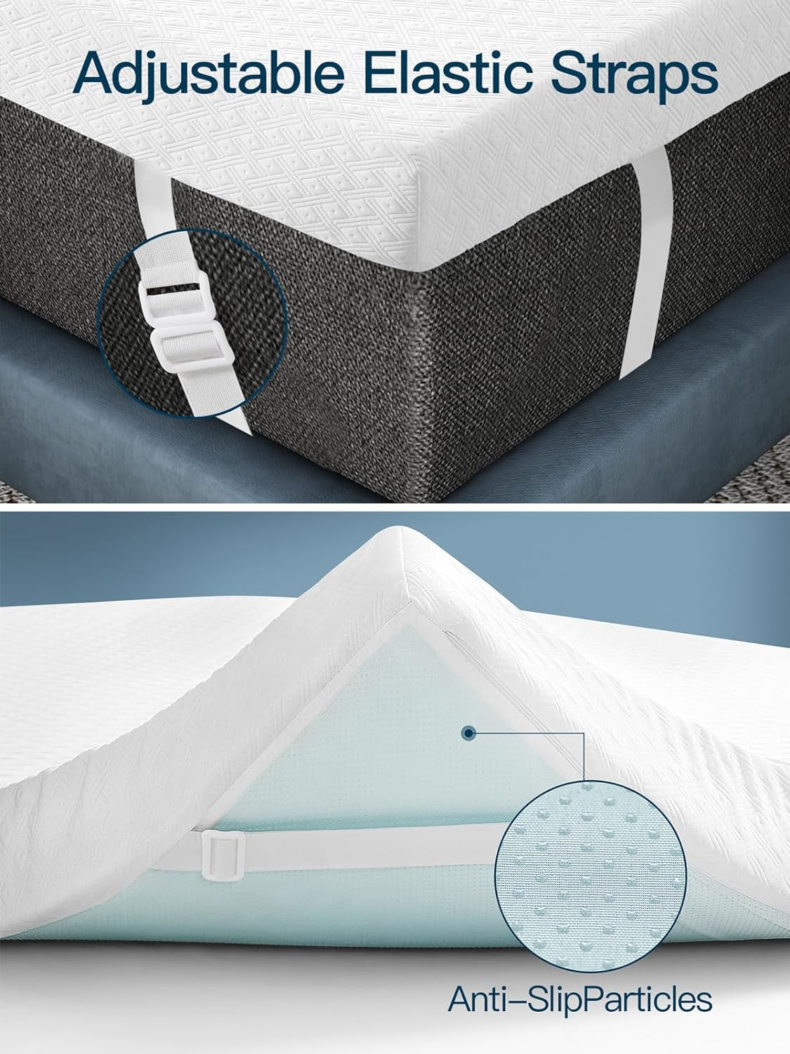 Memory Foam Mattress Topper Queen Size Mattress (60X80 Inch)