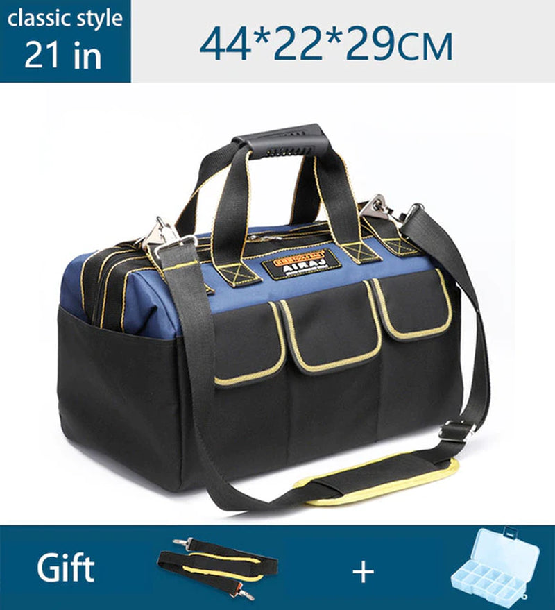 Waterproof Tool Bag Adjustable Shoulder Strap Collapsible Wear-Resistant 