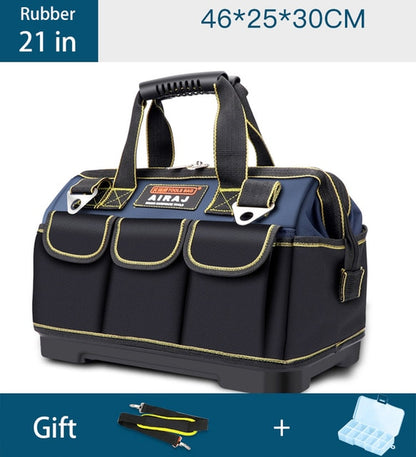  Waterproof Tool Bag Adjustable Shoulder Strap Collapsible Wear-Resistant 